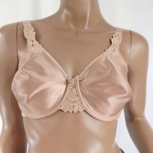 CHANTELLE HEDONIS Beige Underwire Minimizer Bra 34D NWOT